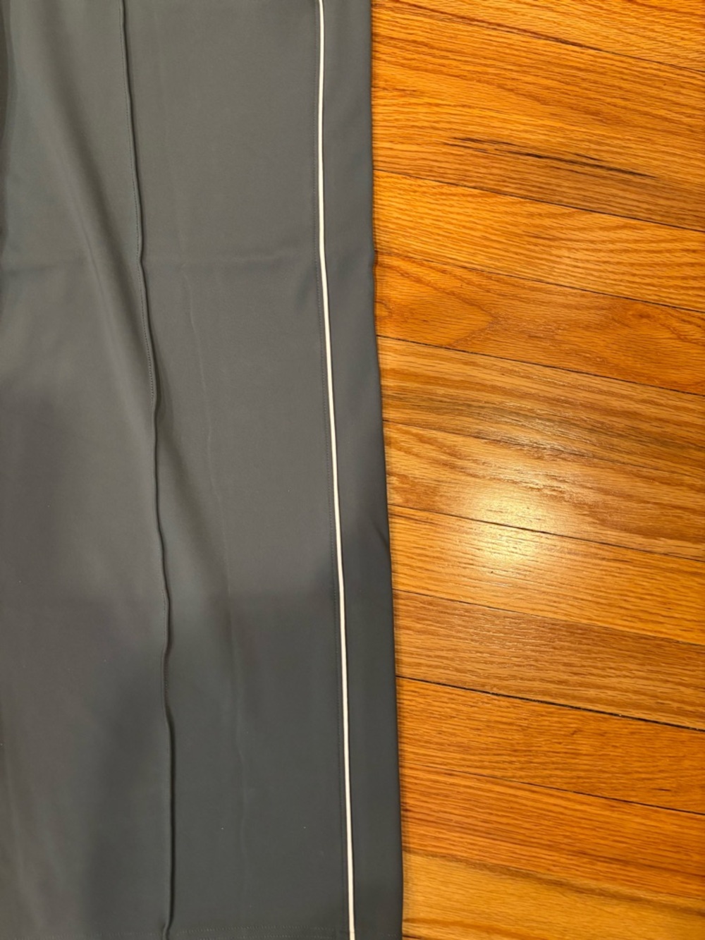 Athleta Green Gray Activewear wide leg petite pants - Picture 2 of 4